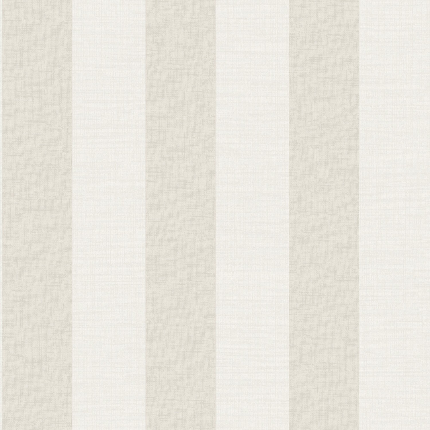 Neutral Textured Stripe Vinyl Wallpaper Cream Beige Wide Vertical Stripe - Image 4