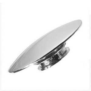66mm Chrome Brass Basin Waste Drain Push Button Click M8