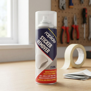 6 x 250ml Sticker Remover Spray Easily Removes All Adhesive Residue