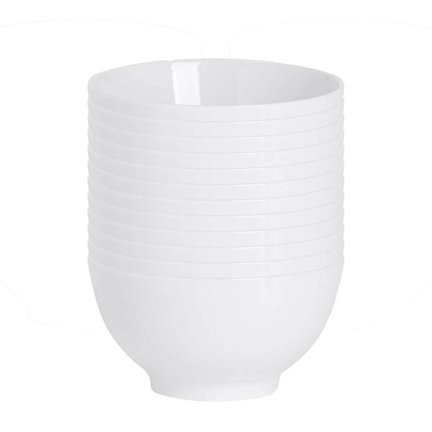 Image of Classic White Rice Bowls - 13cm&hellip;