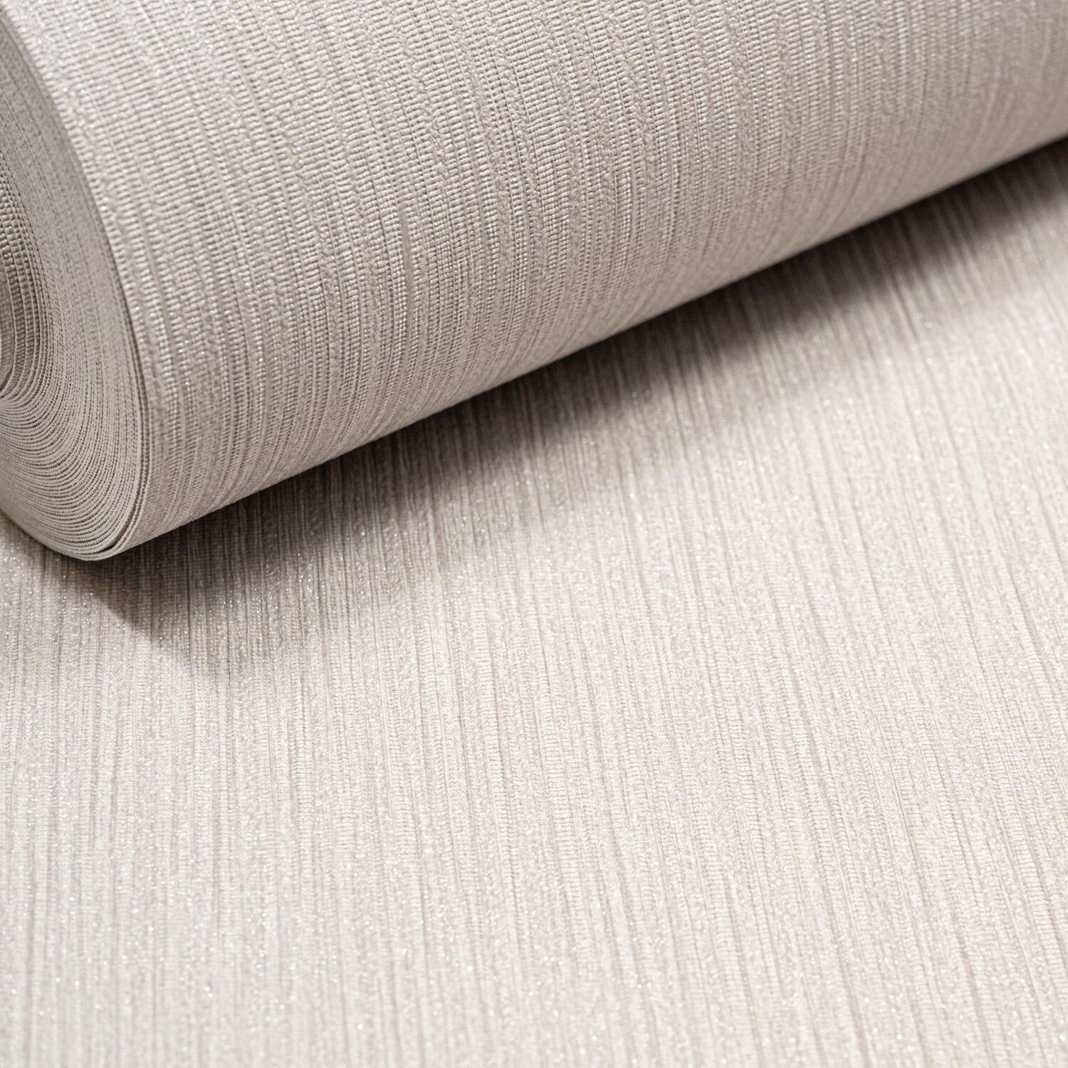 SOPHIE LAURENCE Brown Beige Glitter Wallpaper Textured – Plain Crystal Effect Free Match Wallpaper for Bedroom & Lounge Hallway Feature Wall 10m Full Roll Perfect Paste The Wall Vinyl - Image 3