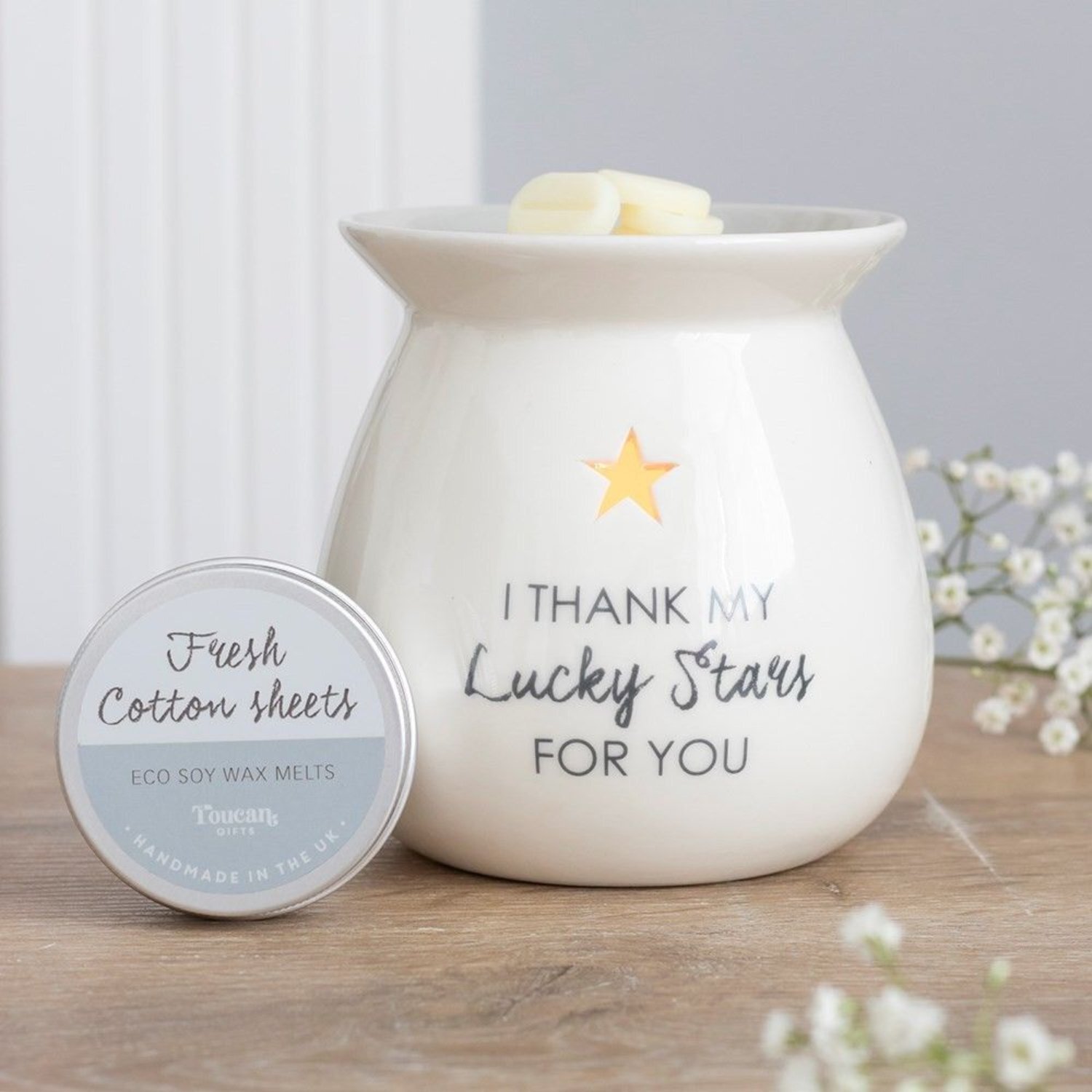 Kdmd Lucky Stars Wax Melt Burner Gift
