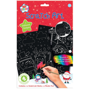 Christmas Scratch Art Pack