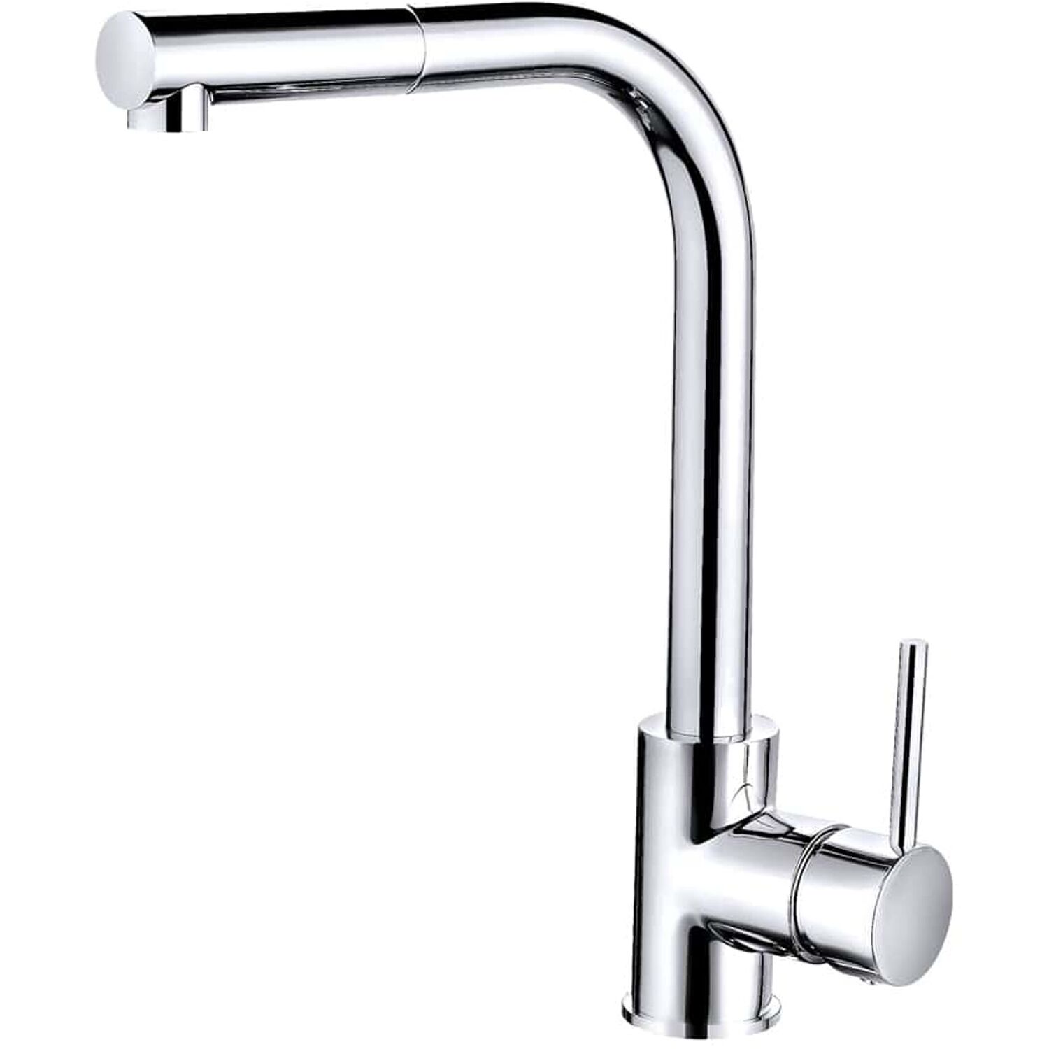 Balterley Pull Out Single Lever Kitchen Mixer Tap - Chrome A - Chrome