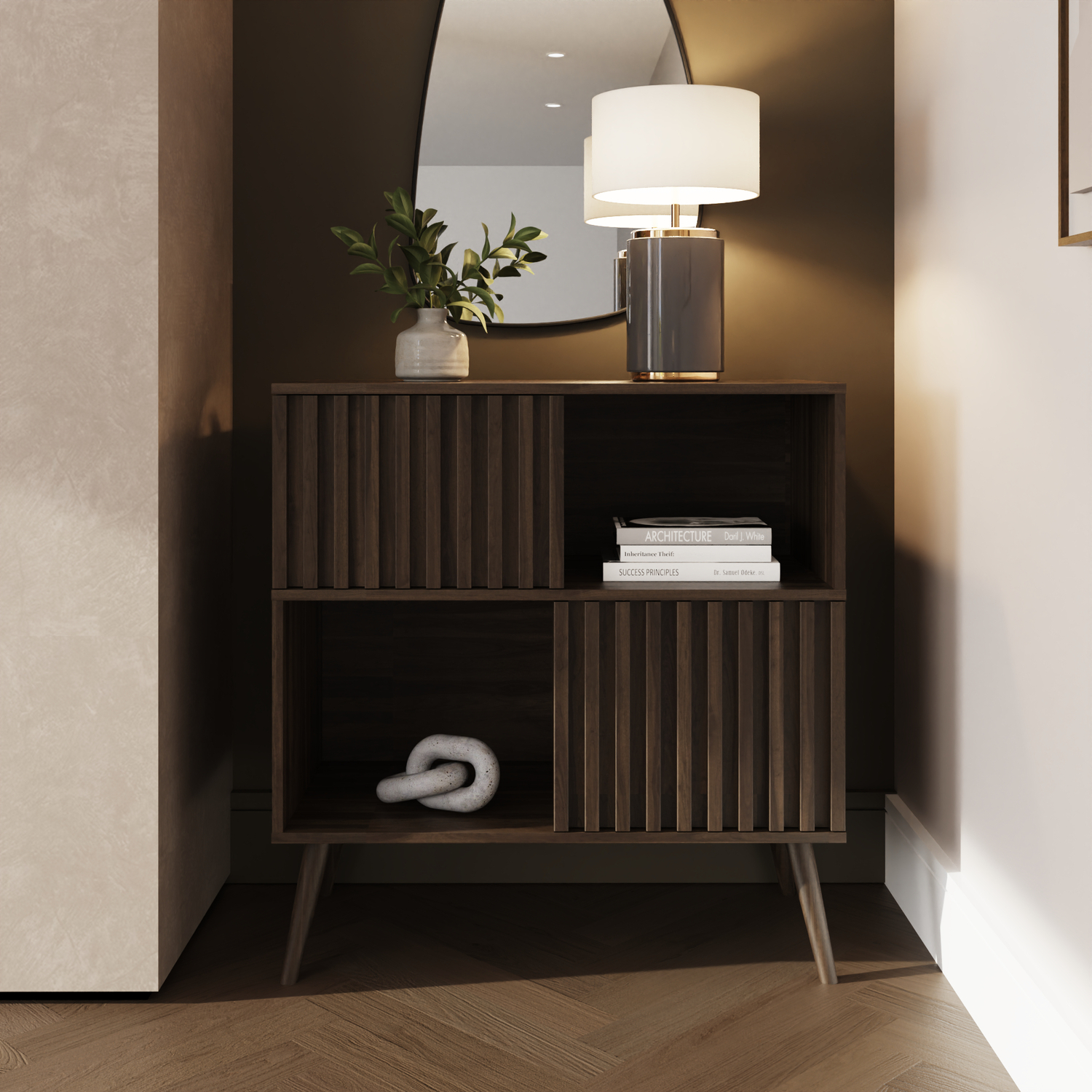 Gfw Rowan Compact Sideboard - Walnut - Image 1