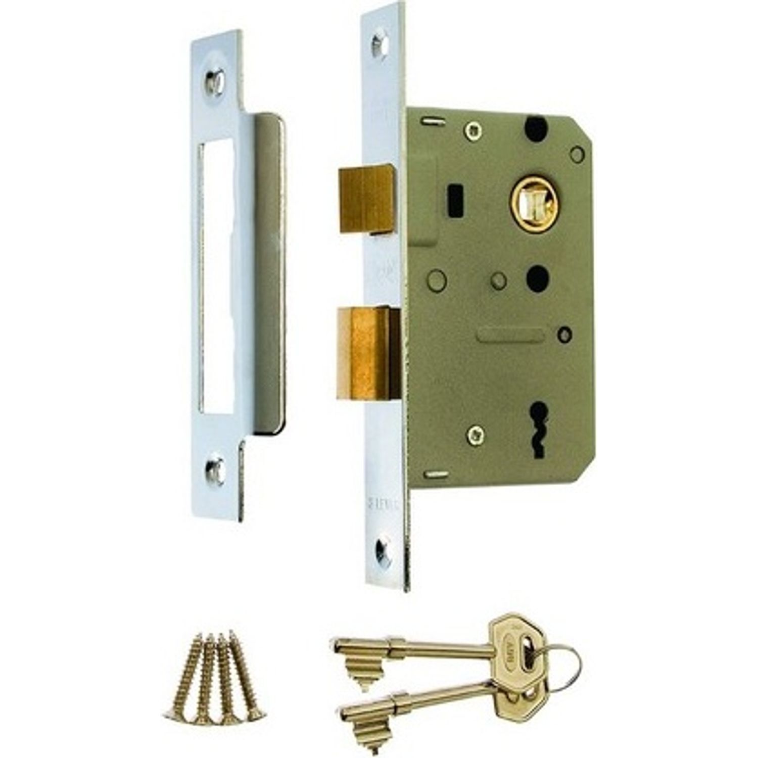 Era 3 Lever Mortise Sashlock - Chrome