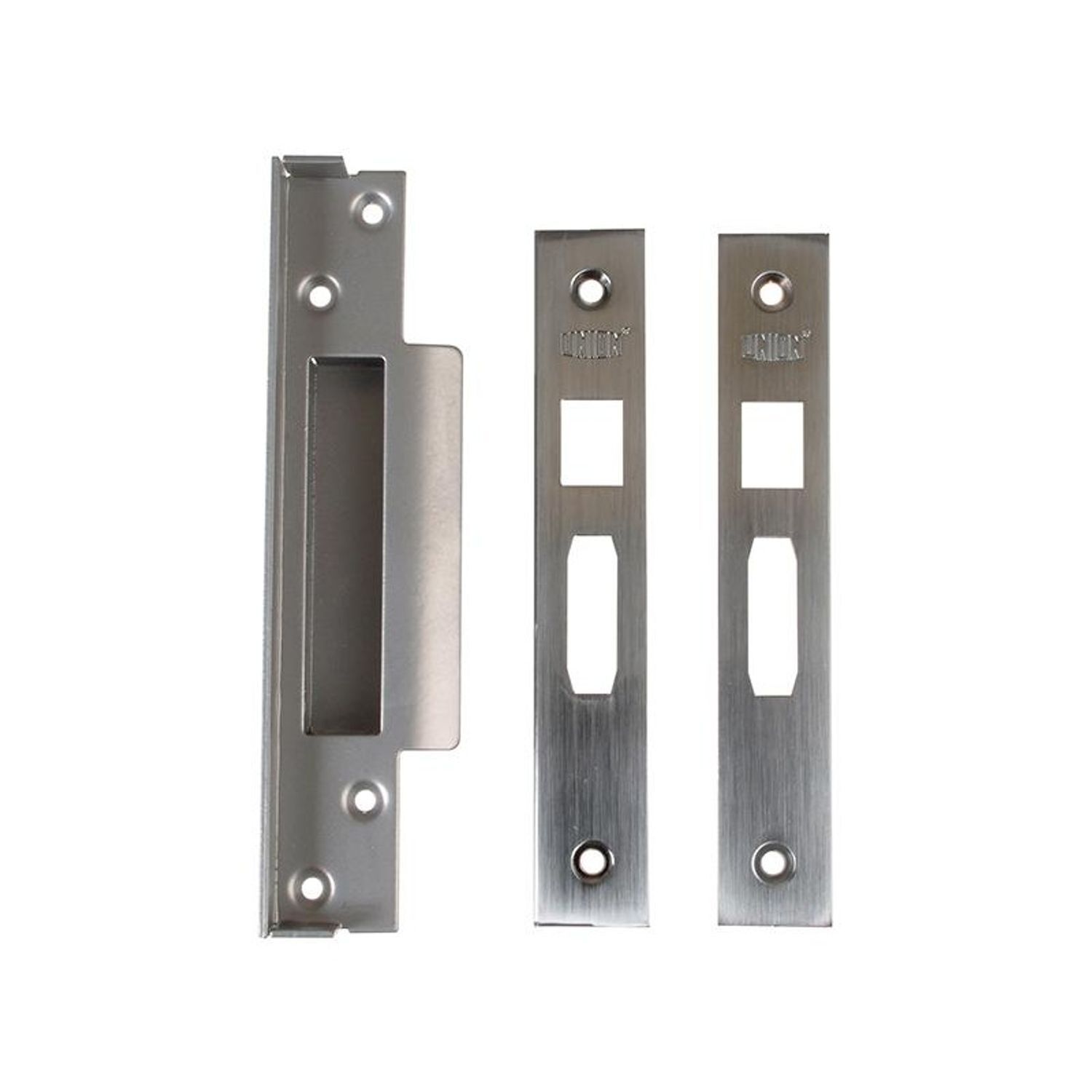 Union Strongbolt Mortice Rebate Kits Sashlocks - 2200 - Satin Chrome