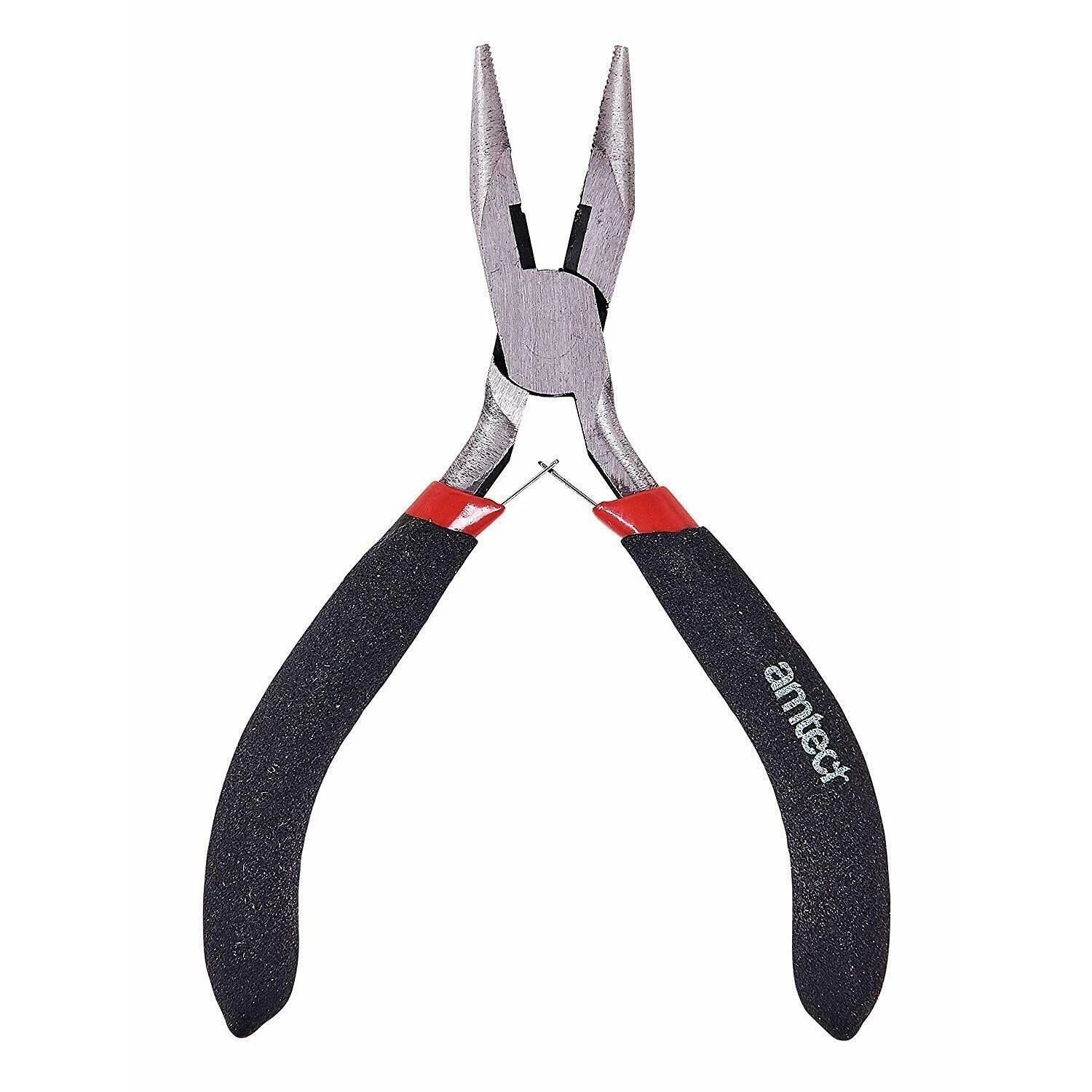 Amtech Mini Long Nose Plier With Spring - One Colour