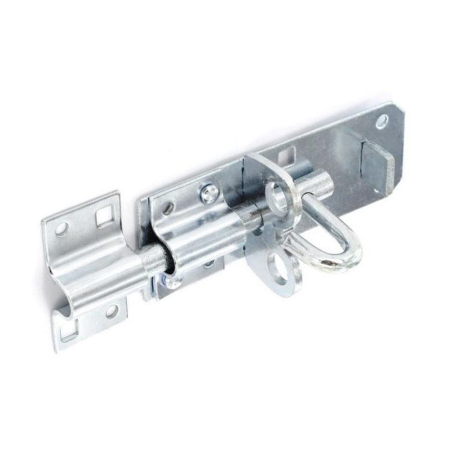 Securit Zinc Plated Padlock Bolt A - Silver - Image 1