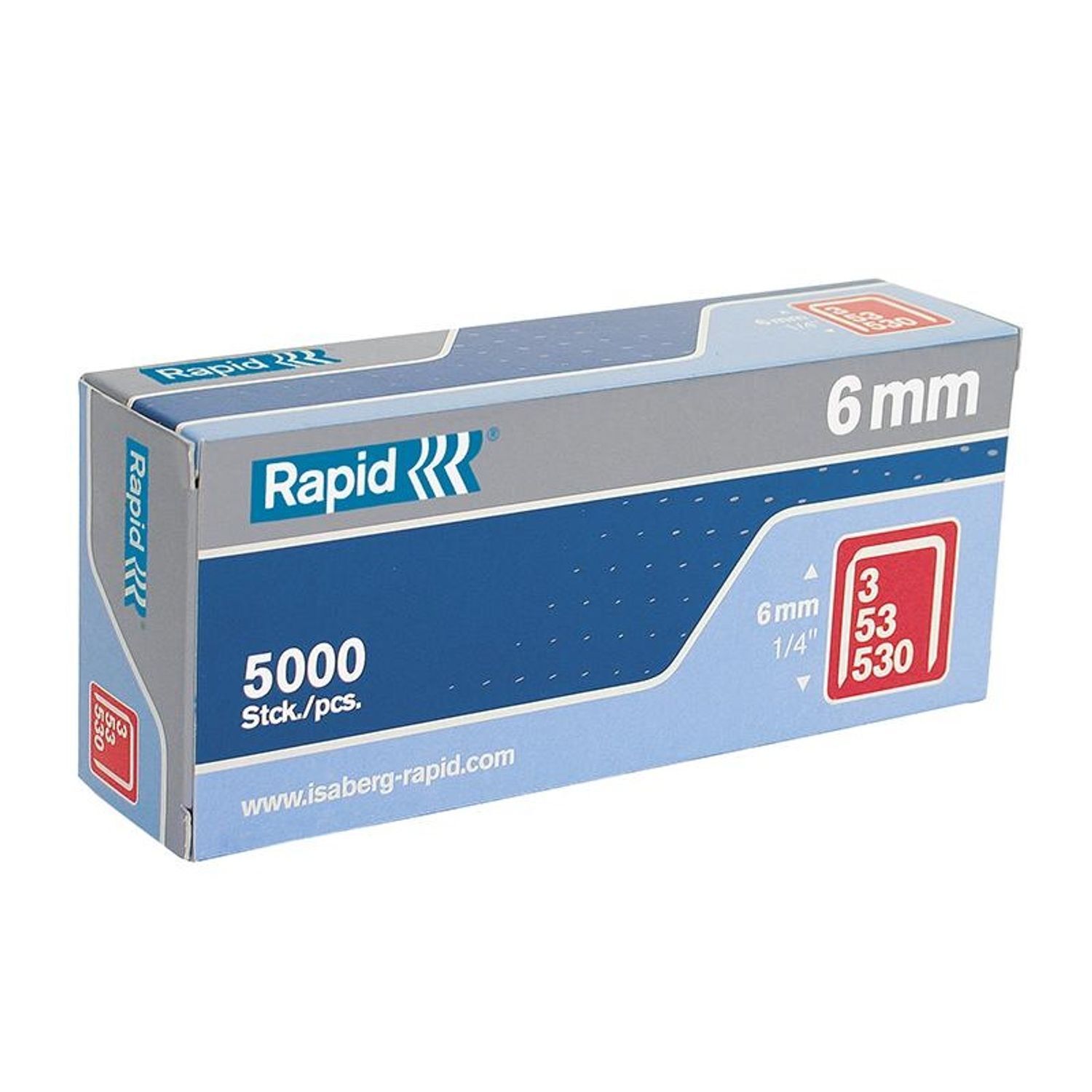 Rapid 53 Series Galvanised Staples E - Galvanised
