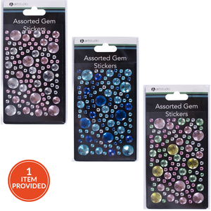 Assorted Gem Stickers