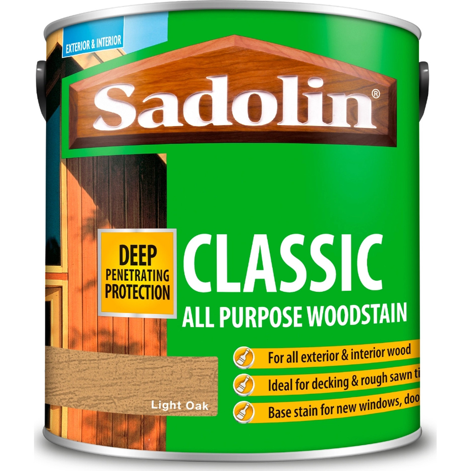 Sadolin Light 5012901 Classic Wood Protection Oak 2.5 Litre - Image 11