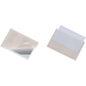 Pocketfix Self-Adhesive Label Sleeve Pockets - 10 Pack - 90 x 57mm