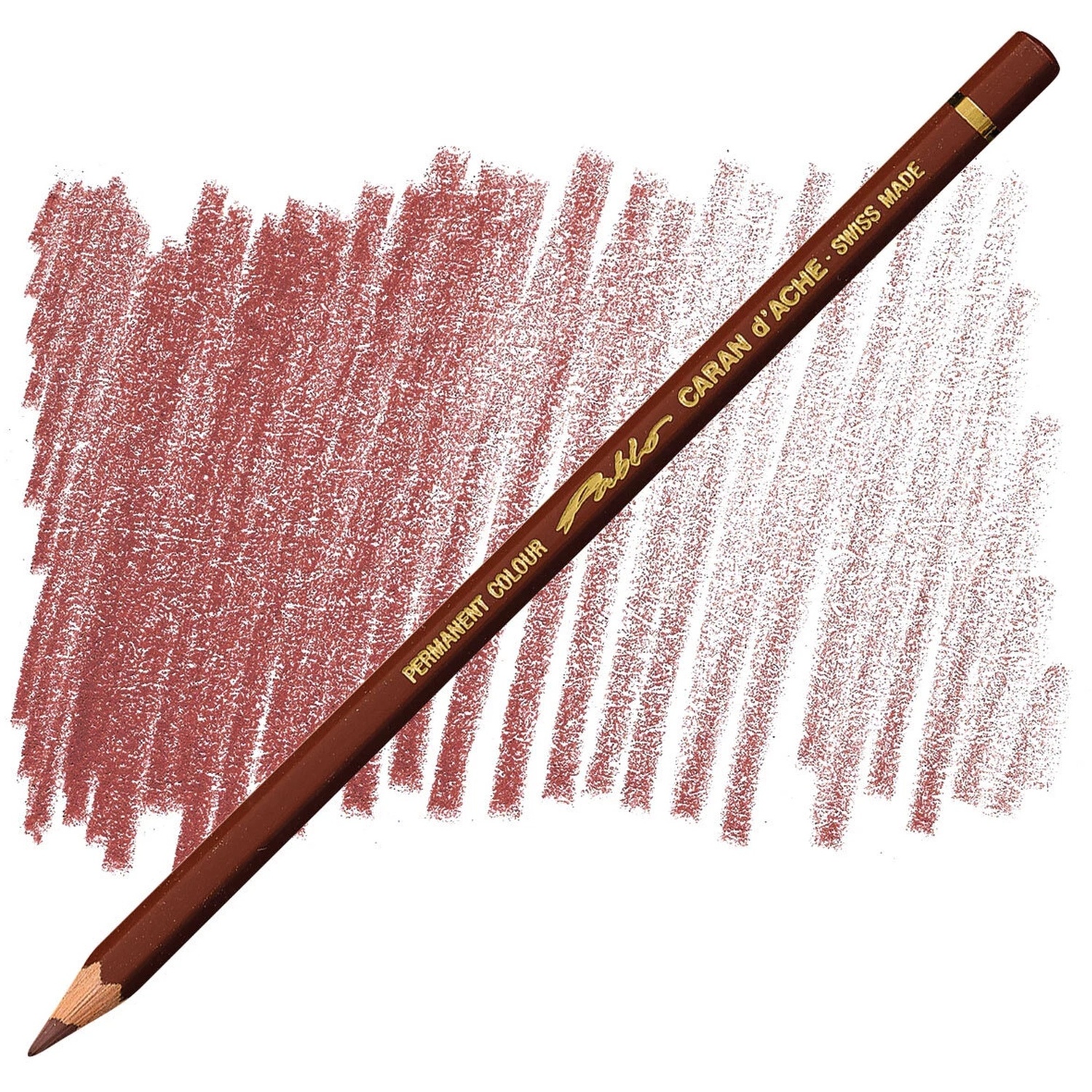 B&Q - Caran D'ache Pablo Brown Permanent Artist Colour PencilBrun 059 - Image 1