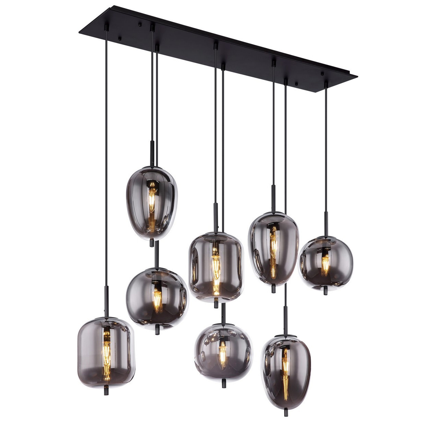 Globo Lighting Blacky Pendant Light Black - Image 1