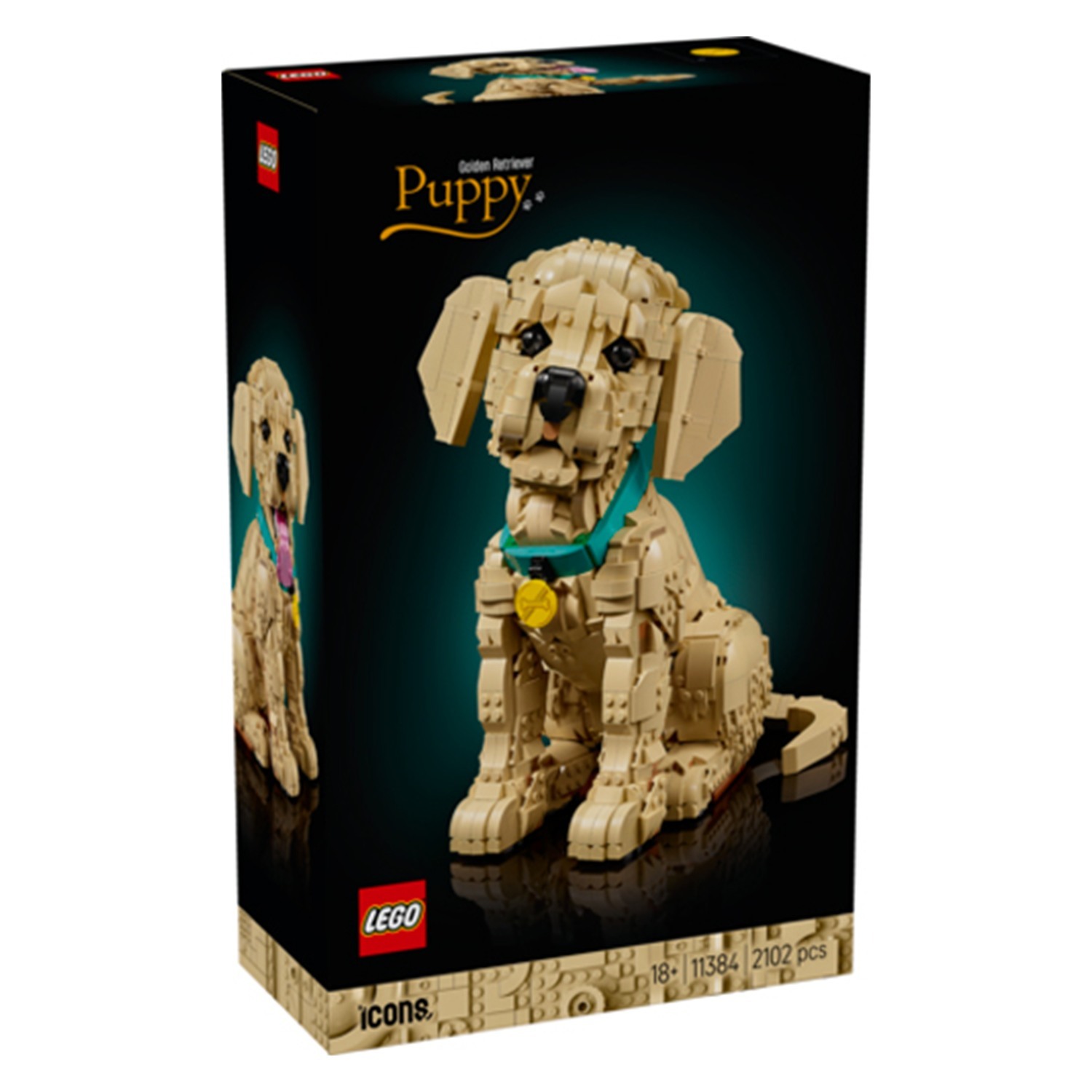 Lego Women's Icons Golden Retriever Puppy - Animal Figure 11384 64 Multi - Image 14