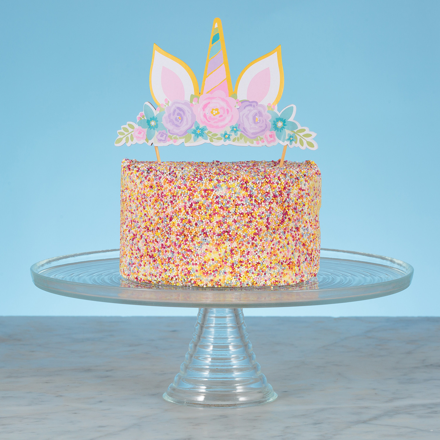 Image of Unicorn Ears Cake Topper