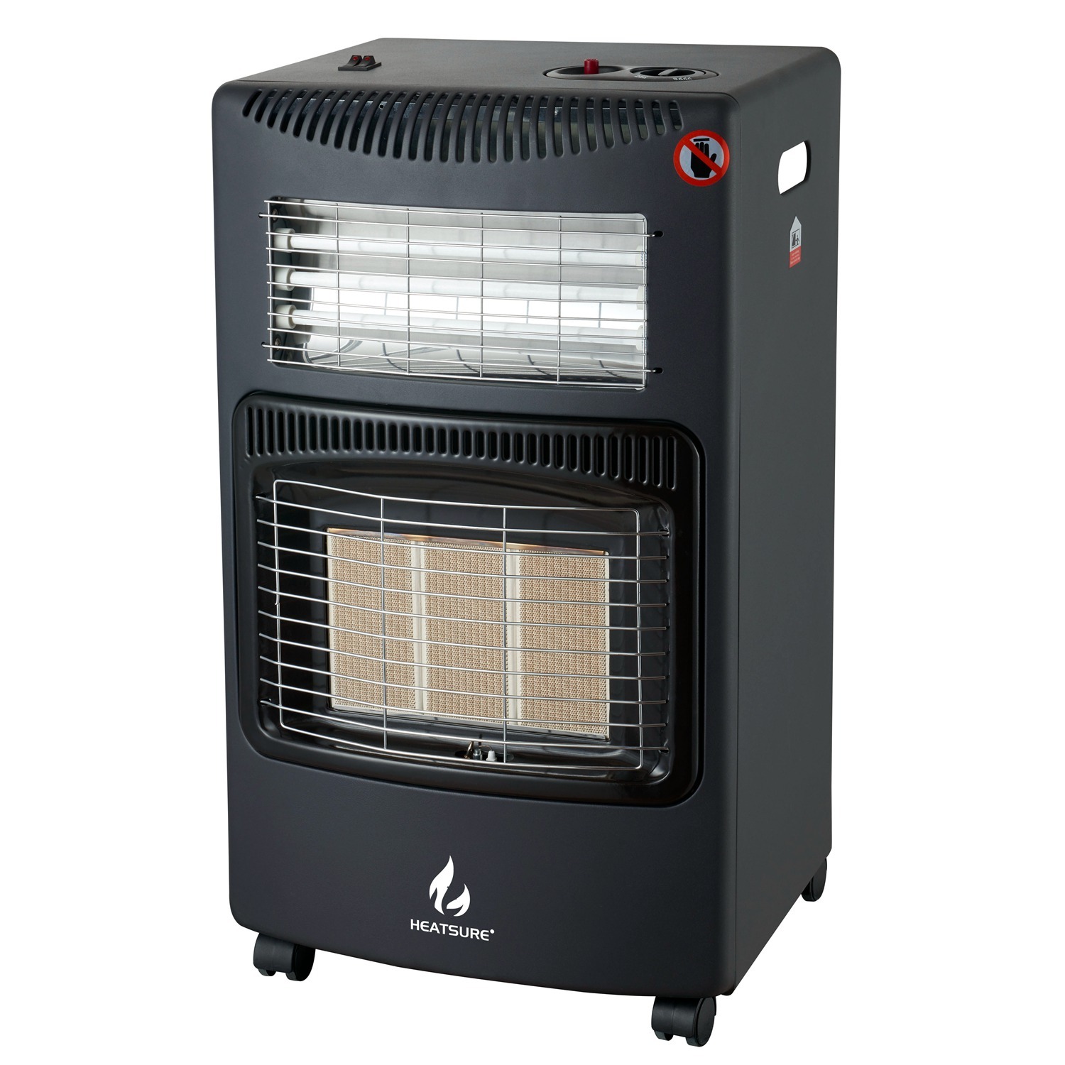 HEATSURE Portable Gas Electric Heater 4.2KW Hose Included