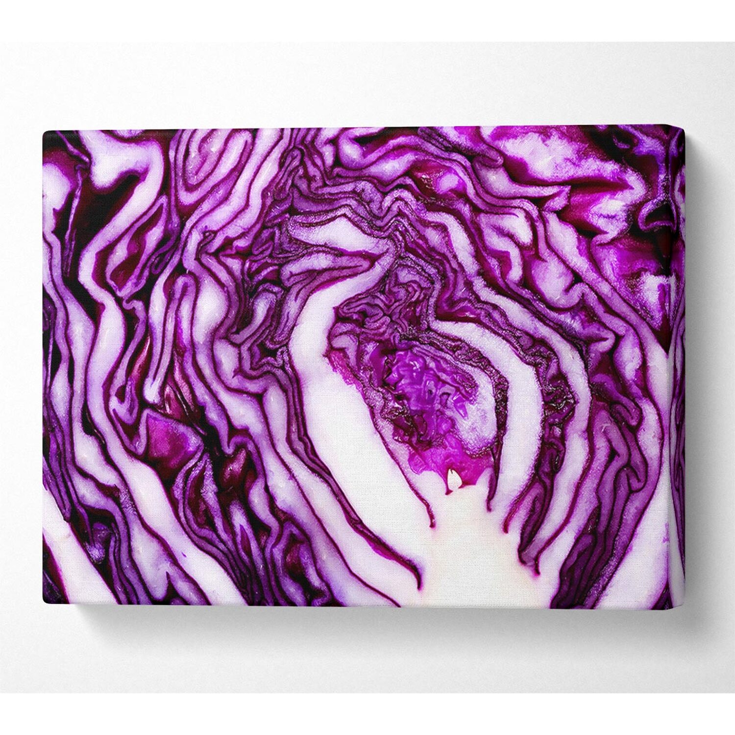 Wallart-Direct - At The Core Canvas Print Wall Art - Yellow / 101.6cm thumbnail