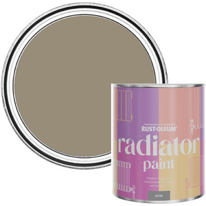 Rust-Oleum Radiator Paint in Satin Finish - Caf Luxe 750ml