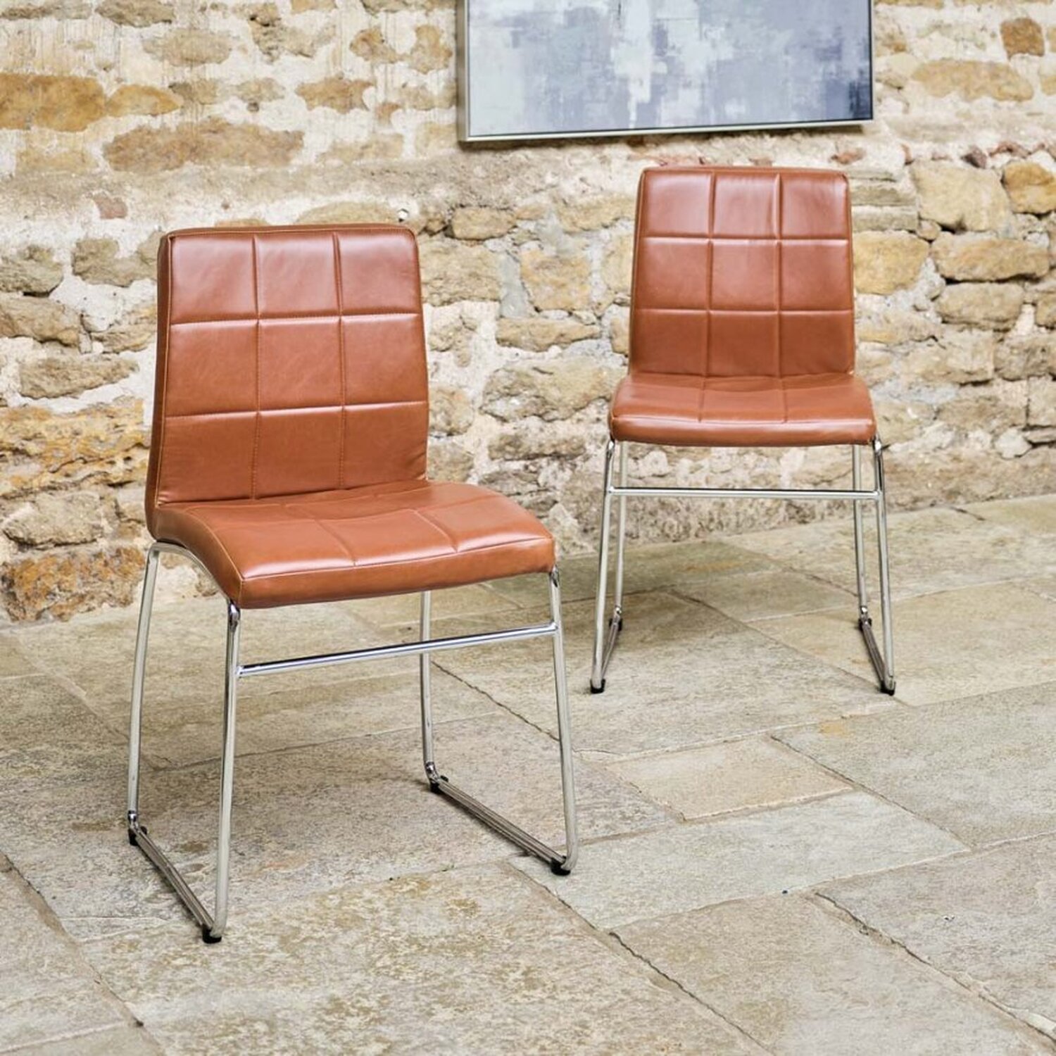 Woods Furniture - Holt Dining Chair - Brandy thumbnail