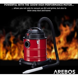 GEMI Fireplace Vacuum Cleaner - Chimney Smoke Vacuum For Fireplaces, Stoves, Pizzerias - Made In Italy, 43cm, 20kg