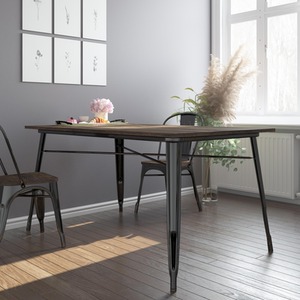 Fusion rectangular dining table