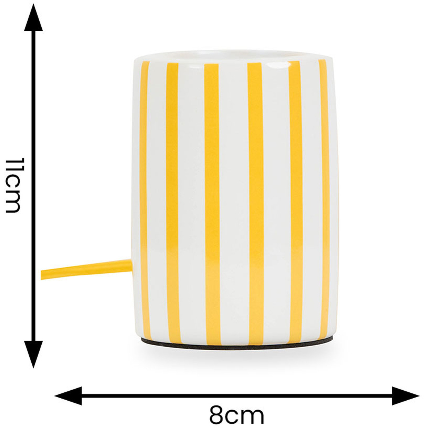 Image of Ceramic Candy Table Lamp - Yellow&hellip;