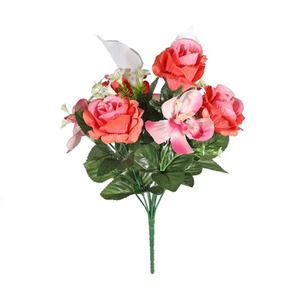 Artificial Rose Mixed Bunch