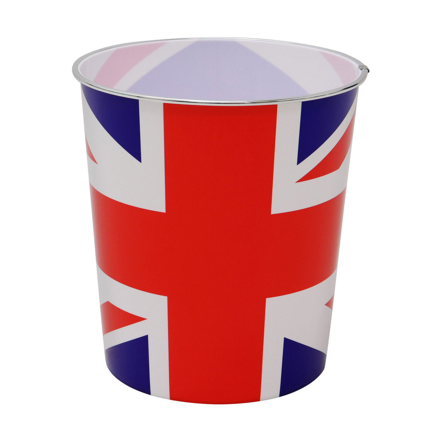 Image of JVL Union Jack Plastic Bin -&hellip;