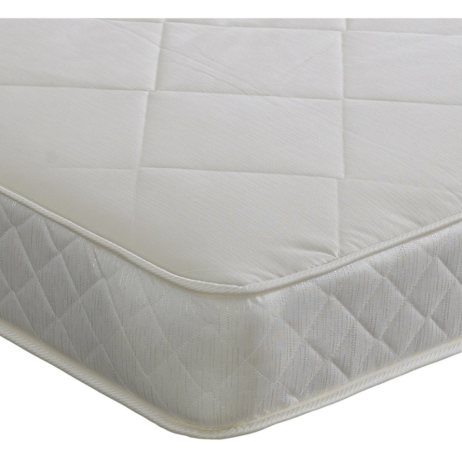 Diamond Spring Mattress - White Superking