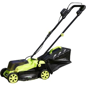 20V Cordless Lawnmower 32cm Cutting Width 4ah Battery