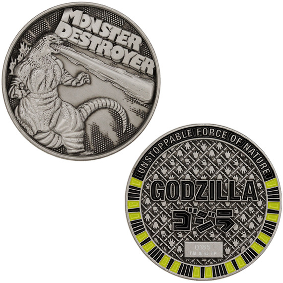 Godzilla 70th Anniversary Limited Edition Coin
