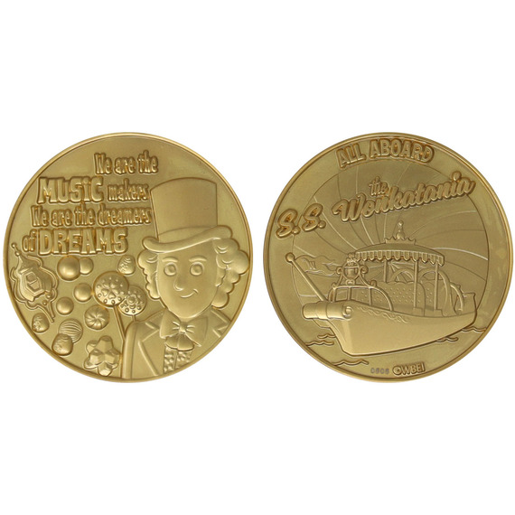 Willy Wonka and the Chocolate Factory Limited Edition Collectible Coin