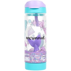 Mermaid Print Ice Stick Bottle 630ml