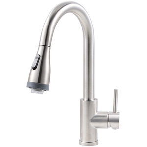 Stainless Steel Kitchen Tap with LED Light