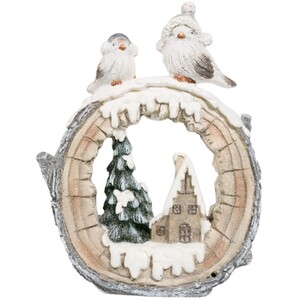 LED Bird Scene Decoration