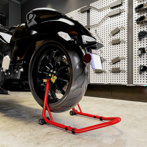 HOMCOM 544kg Motorcycle Rear Wheel Stand Motorbike Paddock Stand