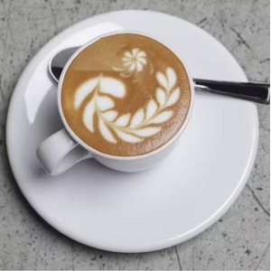 De'Longhi DLSC309 Porcelain Cappuccino Cups Twin Pack 270ml White