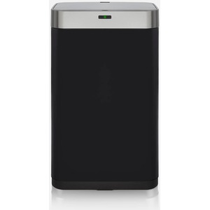75L Rectangular Sensor Bin Black
