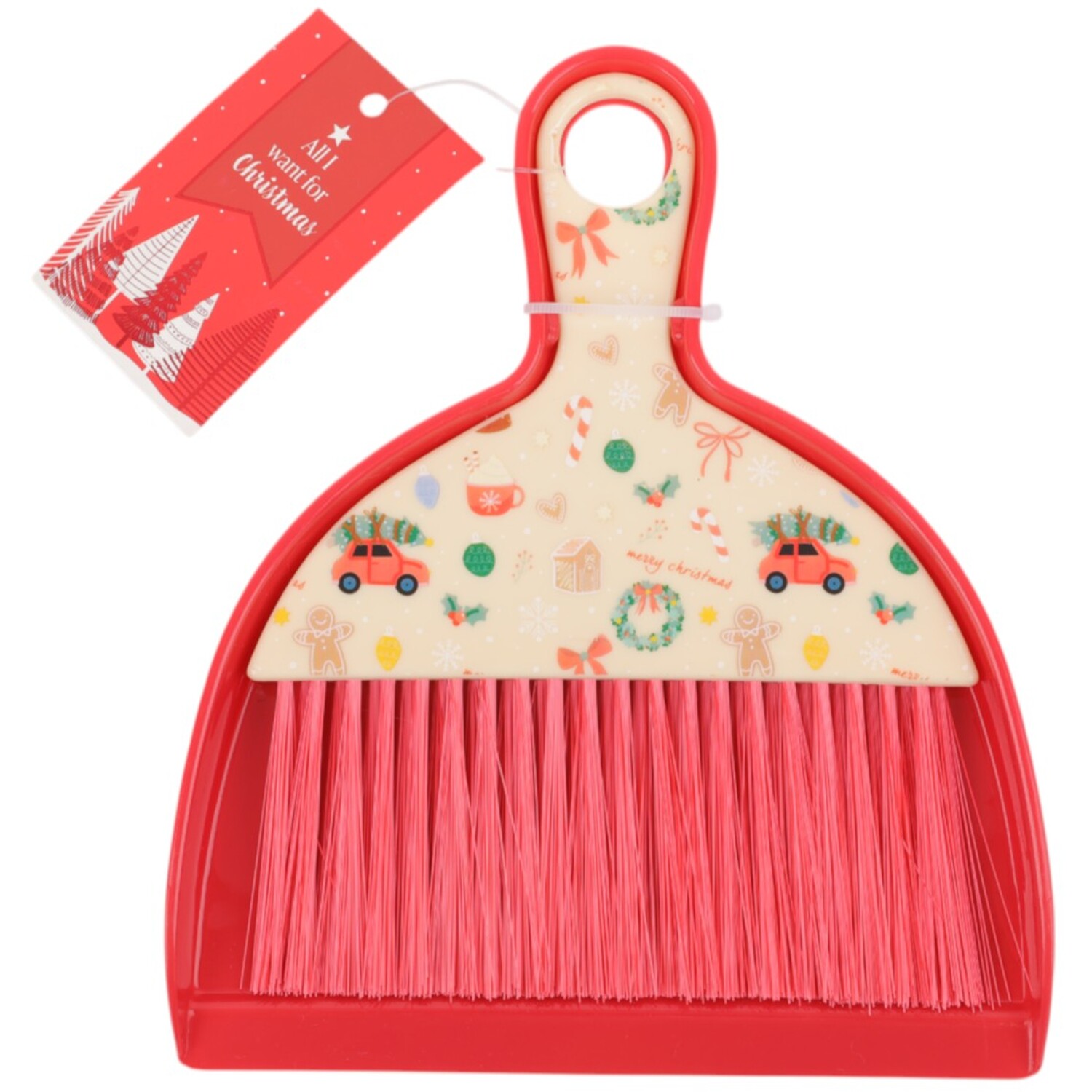 Image of Cosy Christmas Mini Dustpan and Brush&hellip;
