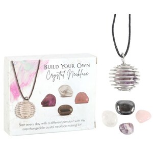 Crystal Pendant Necklace Kit For Customizable Style
