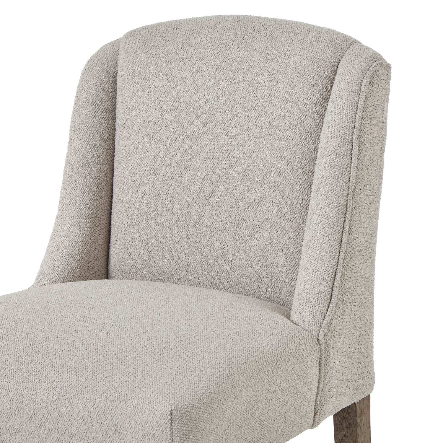 Compton Twill Dining Chair - Grey