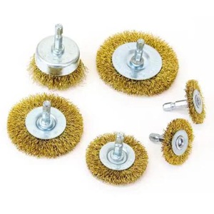 Wire Brush Drill Attachment Set 6pcs