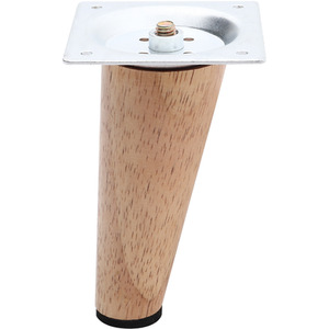 4Pcs Sloping Wooden Furniture Legs