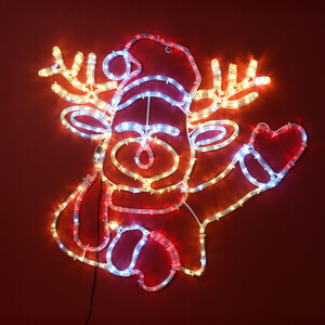 Reindeer Festive Rope Light