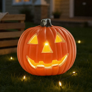 Halloween Indoor Decoration LED Pumpkin Lantern