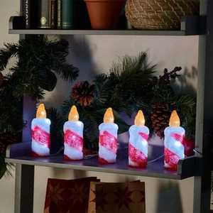 Christmas Acrylic LED Candle Decoration