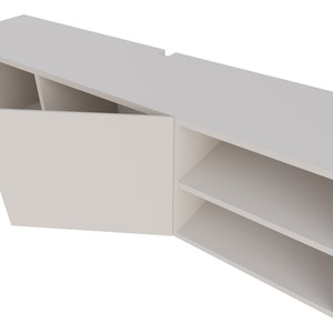 Sandstone Decortie Modern Floating TV Stand for 50 Inch TVs shot 11119579