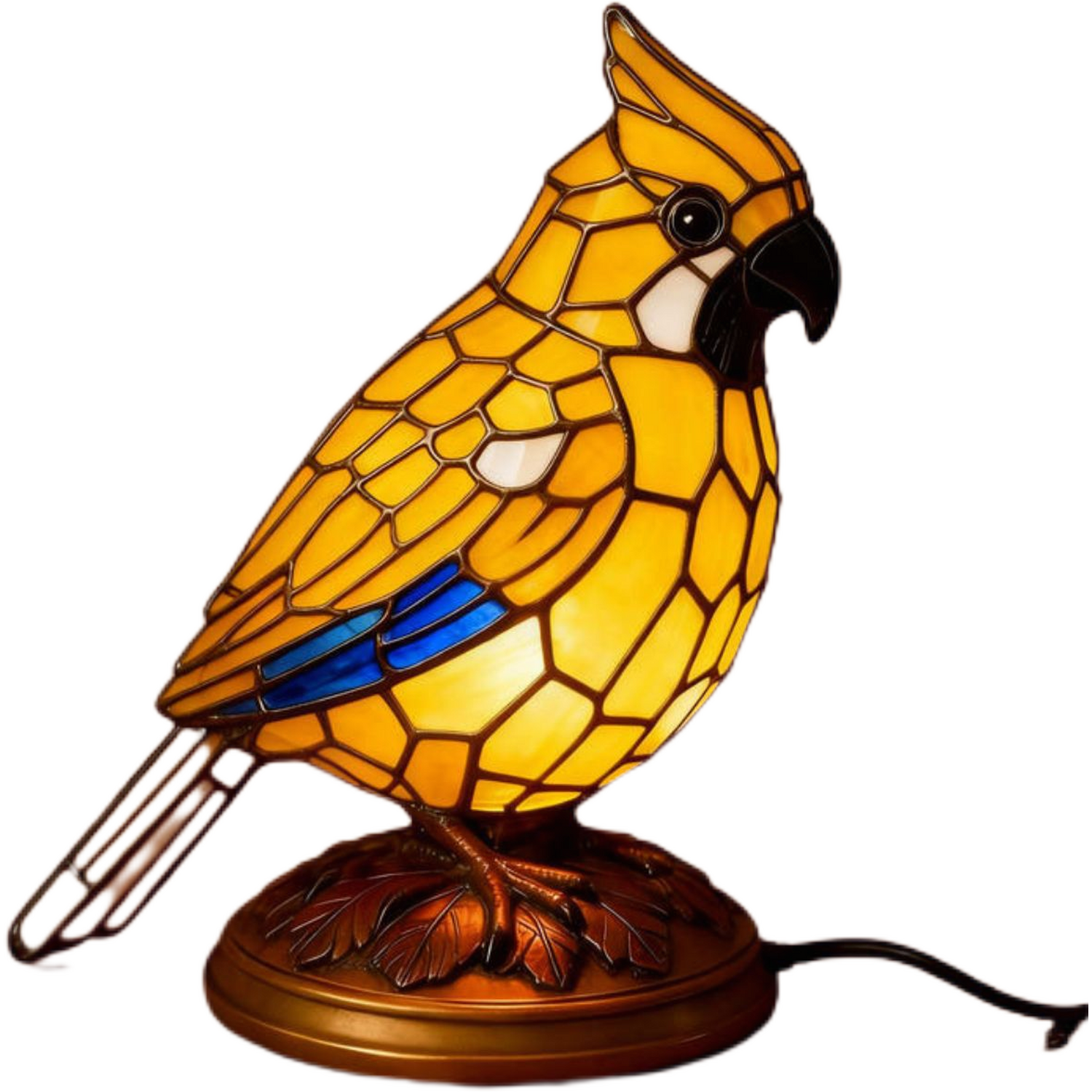 Image of Resin Bird Animal Table Lamp -&hellip;